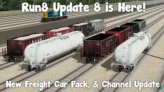 Run8 Update 8 Is Here, NEW Mixed Freight Pack #4 and Channel Update!