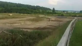 Isac Sv&auml;rd p&aring; Kristinehamns crossbana