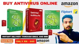 How to install antivirus in laptop without cd drive | quick heal antivirus ko install kaise karen