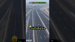 Mega Project-- Malir Expressway Karachi😍🥰 | Discover Pakistan shorts