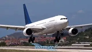 Amzing Close-up Airbus A330 Landing - SPU/LDSP Split Croatia