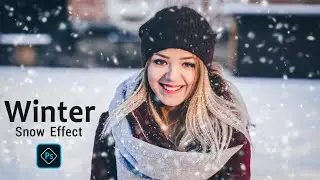 Winter Snow Effect in Photoshop | Photoshop tutorial | Smart Maker