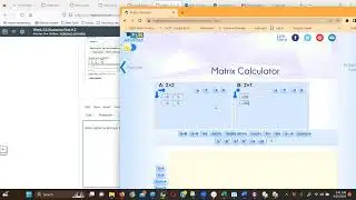 Math is Fun Matrix calculator