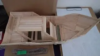 Tutorial membuat miniatur kapal sederhana menggunakan stik eskrim 