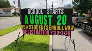Michigan Black Sign Rentals- Local Government and Public Schools