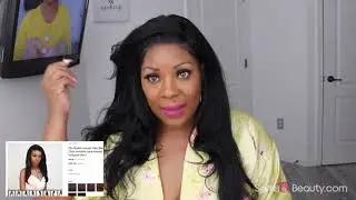 THE STYLIST 13X6 INVISIBLE LACE FRONTAL WIG TASTEE(NATURAL TEXTURED HAIR) | SAMSBEAUTY.COM