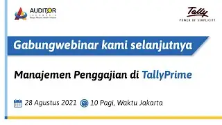 Fitur Payroll di TallyPrime 2.0 | 28th August 2021 | Indonesia