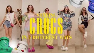 Styling my CROCS in 5 Unique & Trendy ways!