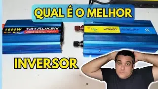 🌞 Qual é o Melhor Inversor Tataliken ou Lvyuan? Será que Realmente Vai Ligar Motor de Geladeira?