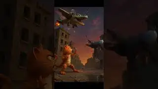 #MemeBattle #3DAnimation #AIArt #EpicFightScene #BombardiroCrocodilo #TralaleroTralala #SurrealMeme