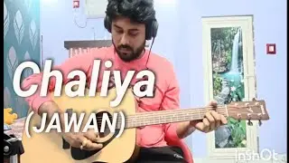 Chaliya | Jawan | Easy Guitar Cover+Chords+Lessone..