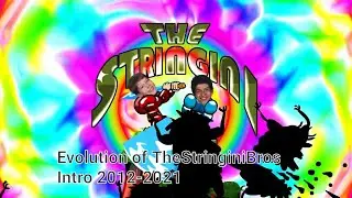 Evolution of TheStringiniBros Intro 2012-2021