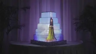 Cake Mapping Projection | Aulani - Lava
