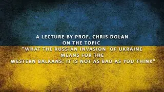 A lecture by prof. Chris Dolan