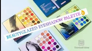 BEAUTY GLAZED 72 COLOURS BOOK EYESHADOW PALETTE REVIEW