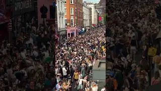 Large Crowd In Soho For London Gay Pride #londonpride #pride #soho #crowd