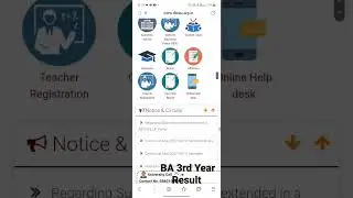 BA 3rd Year Result Agra University #result #university