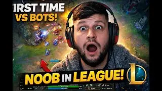 Playing League Of Legends for the FIRST time against BOTS