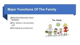 CXC  Social  Studies study notes | UNIT 1 THE FAMILY |PART 1