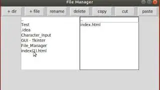 Python - File Manager
