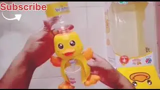 Duck Water Dispenser (Cute Toy) #cute #waterfall #waterdispenser #cutebaby