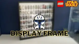 LEGO Star Wars Display Frame + RARE Minifigures