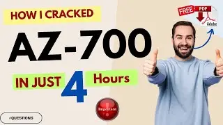 Я сдал экзамен Azure Network Engineer Associate за 4 часа | Полное руководство по AZ-700!