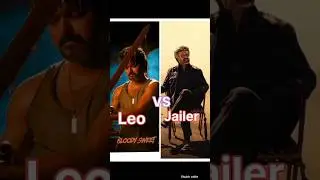 Leo VS jailer comparison//#shorts #thalapathy #rajnikanth