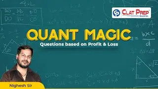 Quant Magic/Questions based on Profit & Loss