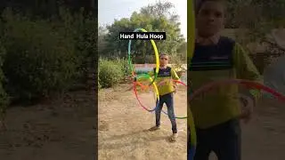 Hand Hula hoop|✓ how to Hula hoop #p2kipaathshala #shorts #viral