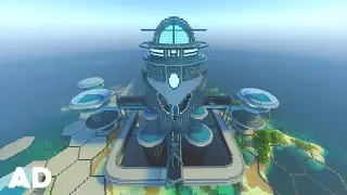 MEGA BASE IN MINECRAFT RTX