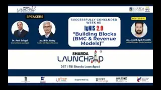 Building Blocks (BMC & Revenue Models) |  Week 05 Session Concluded