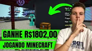GANHE R$1802 POR M&Ecirc;S JOGANDO MINECRAFT GRATU&Iacute;TO! NFTWORLDS O MELHOR PROJETO FREE TO EARN!
