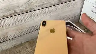 Обзор iPhone XS MAX Gold 256 Gb