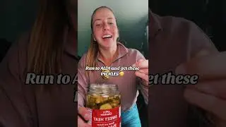 These pickles are amazing! Grab some if you're a pickle lover #yum #pickles