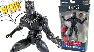 MARVEL LEGENDS Captain America Civil War BLACK PANTHER Action Figure Review