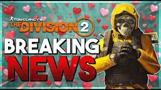 *BREAKING NEWS* The Division 2: Next Title Update THURSDAY, VALENTINE'S DAY HOUNDSMAN, & 5x XP Event