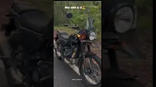 ROYAL ENFIELD HIMALAYAN 🖤🖤🖤😍 #bulletlover #himalayan #reels #royalenfield #shortsvideo #ytshorts