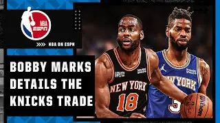 Bobby Marks details the Knicks trading Nerlens Noel and Alec Burks to the Pistons | NBA on ESPN