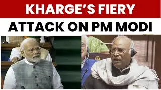 Mallikarjun Kharge Slams Government In Rajya Sabha Over Opposition's Voice In Parliament
