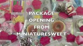 ❤Package opening from MINIATURESWEET❤