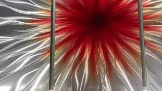 art painting on metal -  