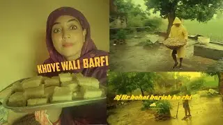Dairy band ho gai sare dudh di bnaoni pai Barfi 😋#deepkaurdhillonmultichanal #vlog#youtuber