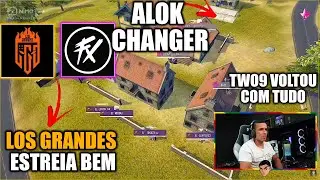 HUDSON REAGINDO ALOK CHANGER - TWO9 VOLTOU A SER TITULAR PELO FLUXO - LOS GRANDES ESTREIA BEM