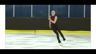 Calissa Novice Women British Columbia Figure Skating.  There is no copyright infringement.