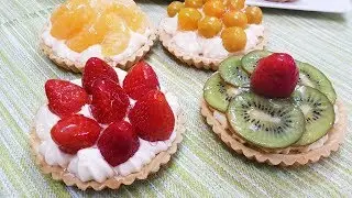 مينى تارت الفاكهة أحلى من الجاهز | رشا الشامي