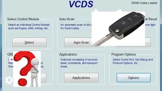 VCDS remote programming key adaptation VW T5