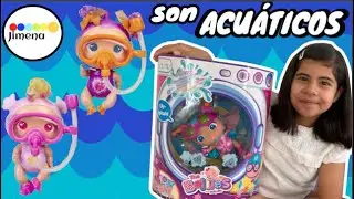Los BELLIES ACU&Aacute;TICOS LILY SPLASH y Mini Bellies BUBBLEFART los puedes ba&ntilde;ar y les encanta el agua