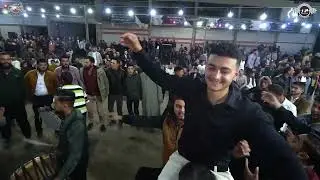 صوت ومؤسسة روتانا تقدم الفنان حسين ابو رسول بحفل زفاف العريس بدر عشيرة الجيسات بالرفاه والبنينpart 2