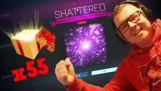 Opening 55 Golden Gift Drops In Rocket League! My worst ever luck?!